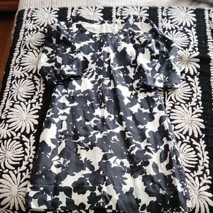 Banana Republic Black and White Dress
